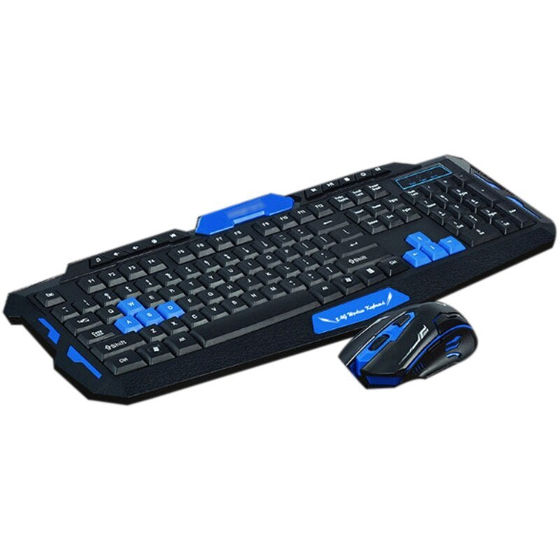 HK8100 Wireless Gaming Keyboard Mouse Combo