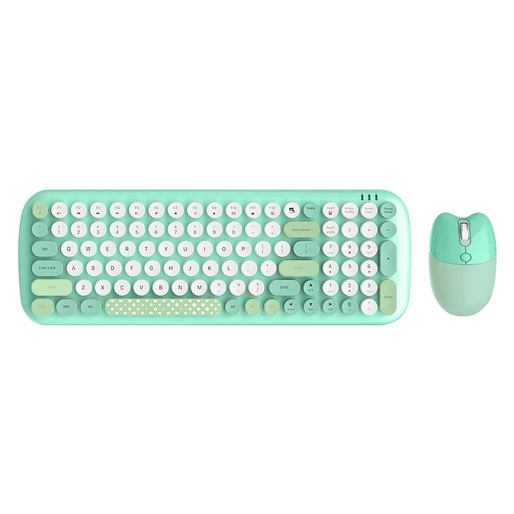 Wireless Keyboard & Mouse Combo with Soft Clicks