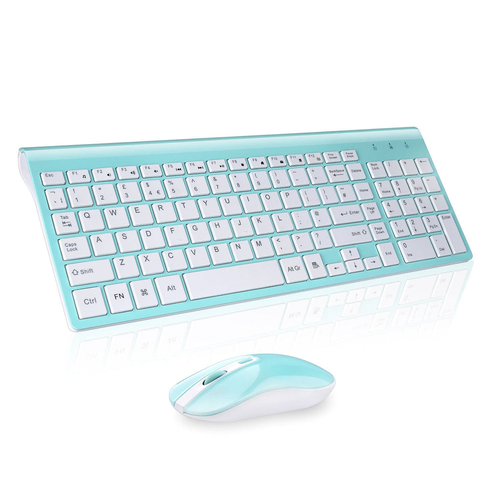 Wireless Keyboard and Mouse Combo Set