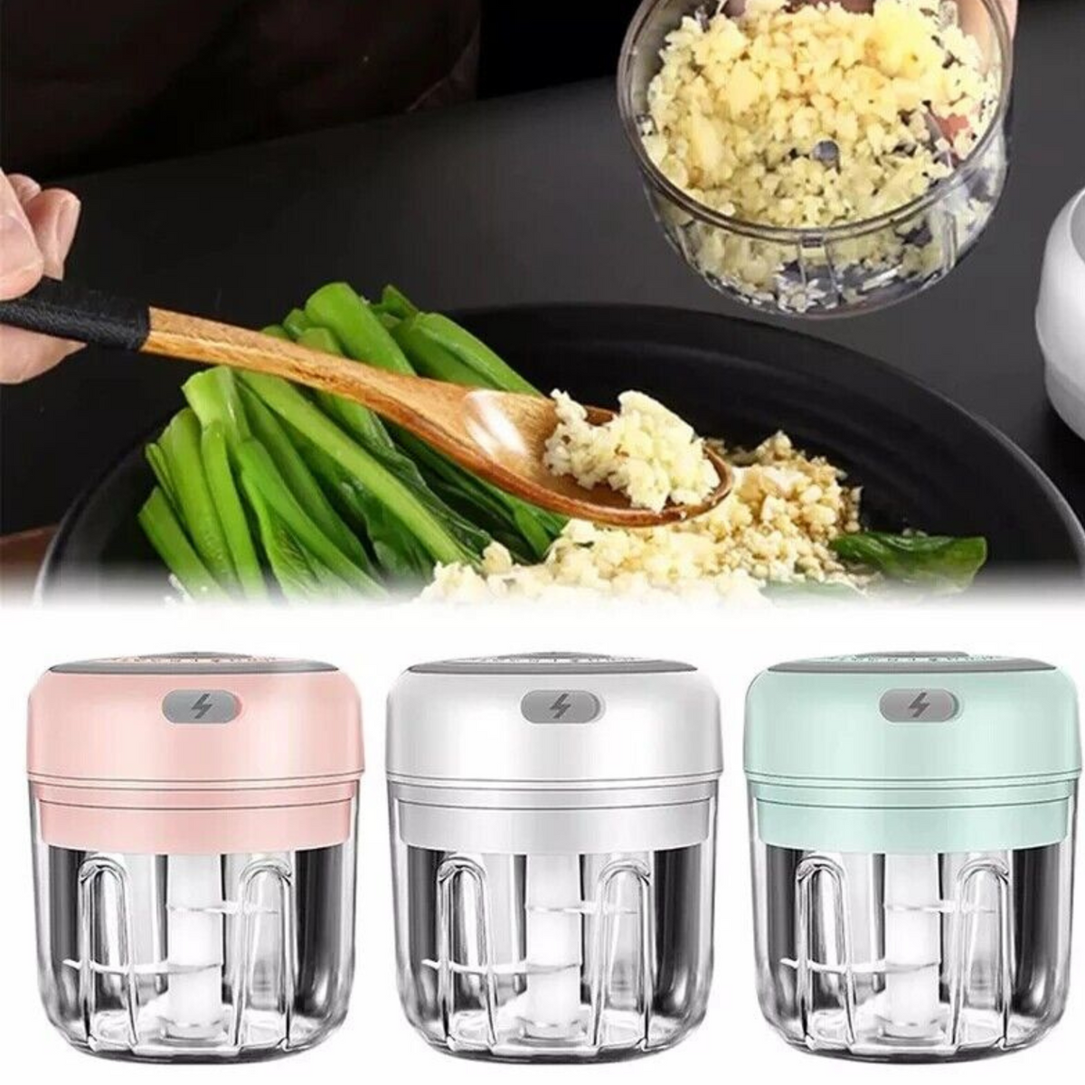 Kitchen Garlic Press 300ML Capacity