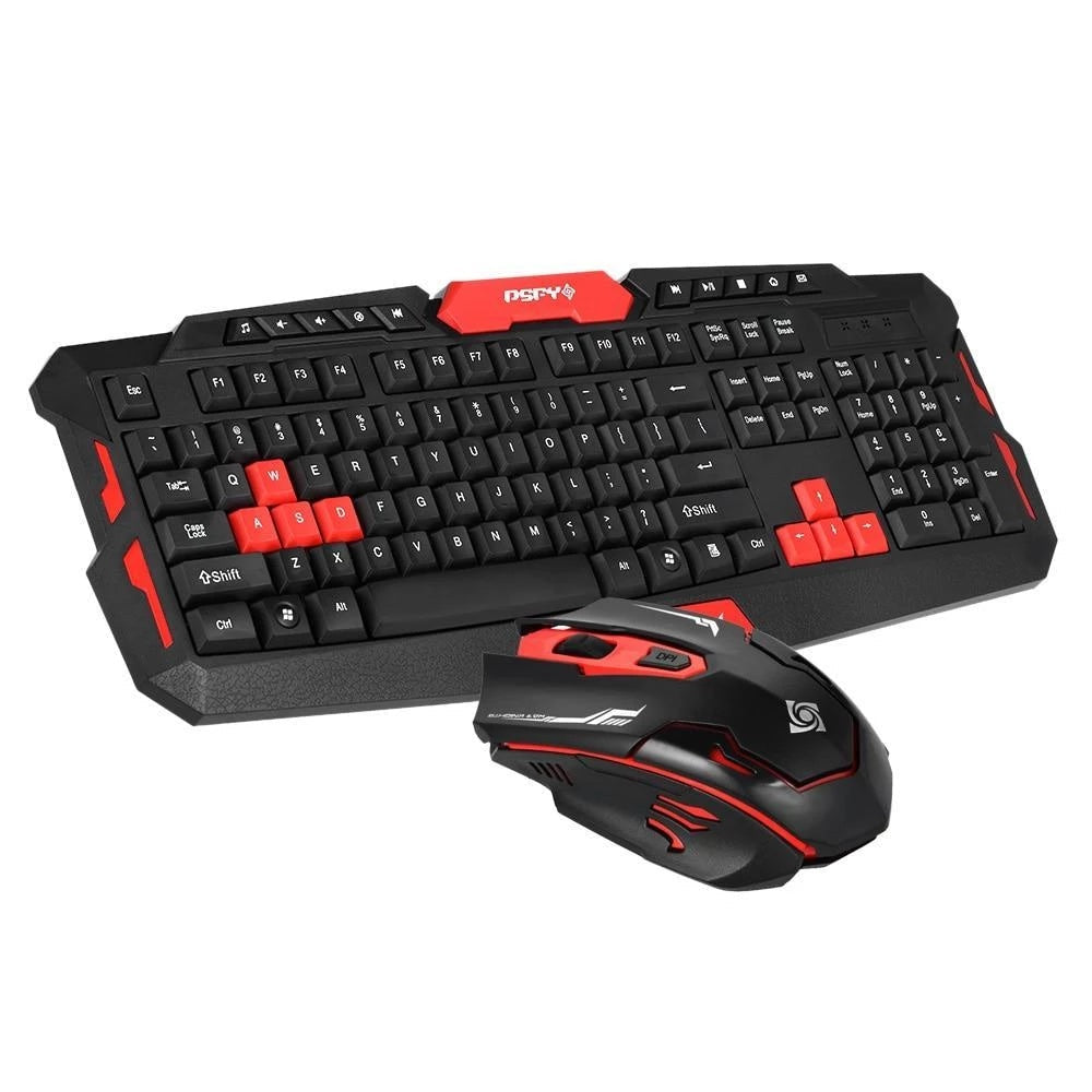 HK8100 Wireless Gaming Keyboard Mouse Combo