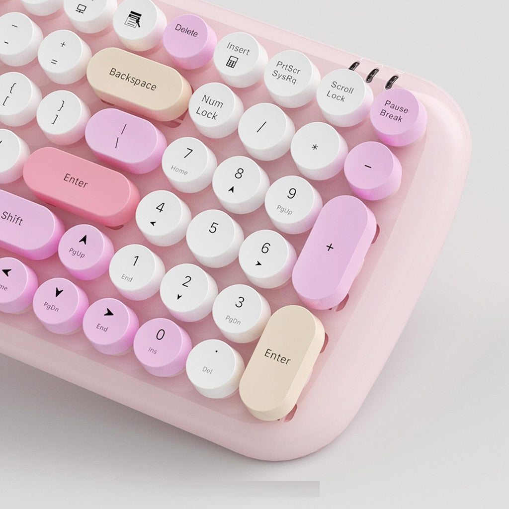 Wireless Keyboard & Mouse Combo with Soft Clicks