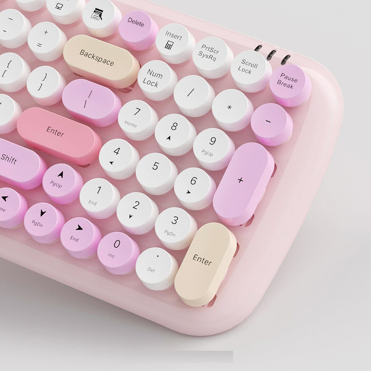 Wireless Keyboard & Mouse Combo with Soft Clicks
