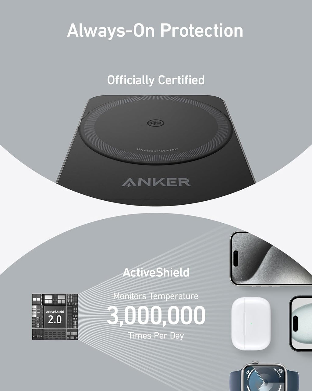 Anker MagGo 3-in-1 Foldable Charging Station
