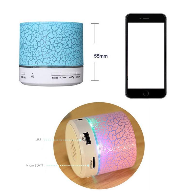 A9 LED Mini Bluetooth Speaker