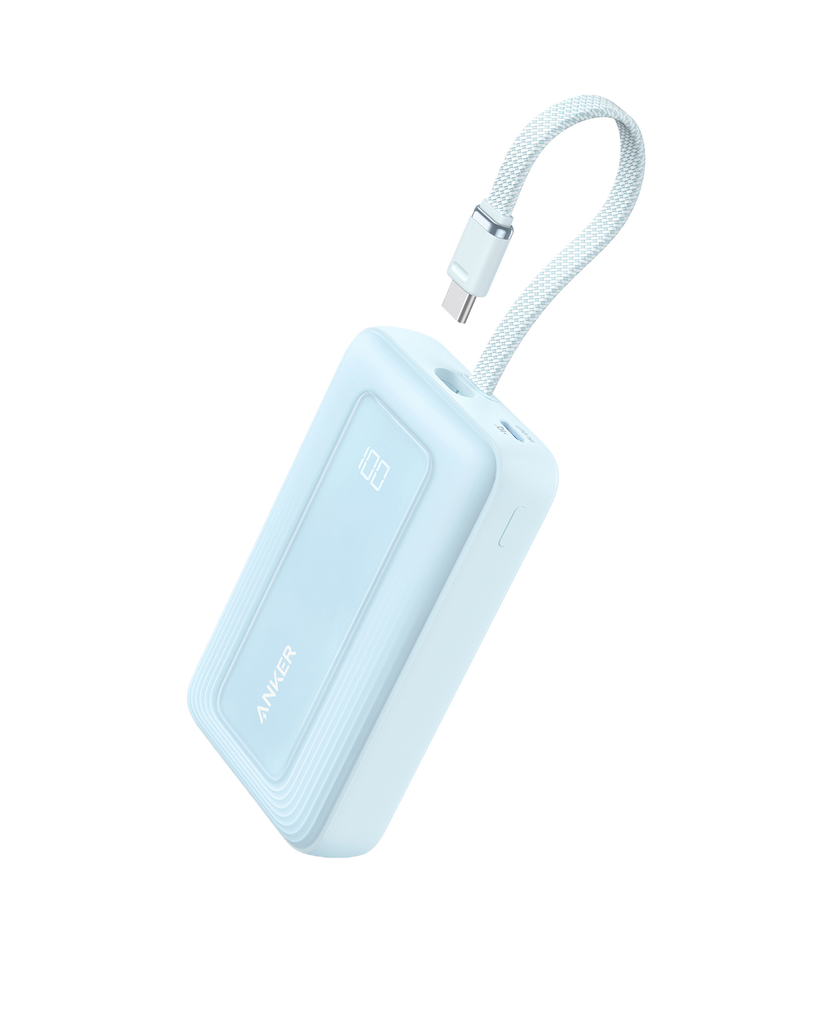 Anker Zolo Power Bank (10,000mAh, Built-In USB-C Cable)