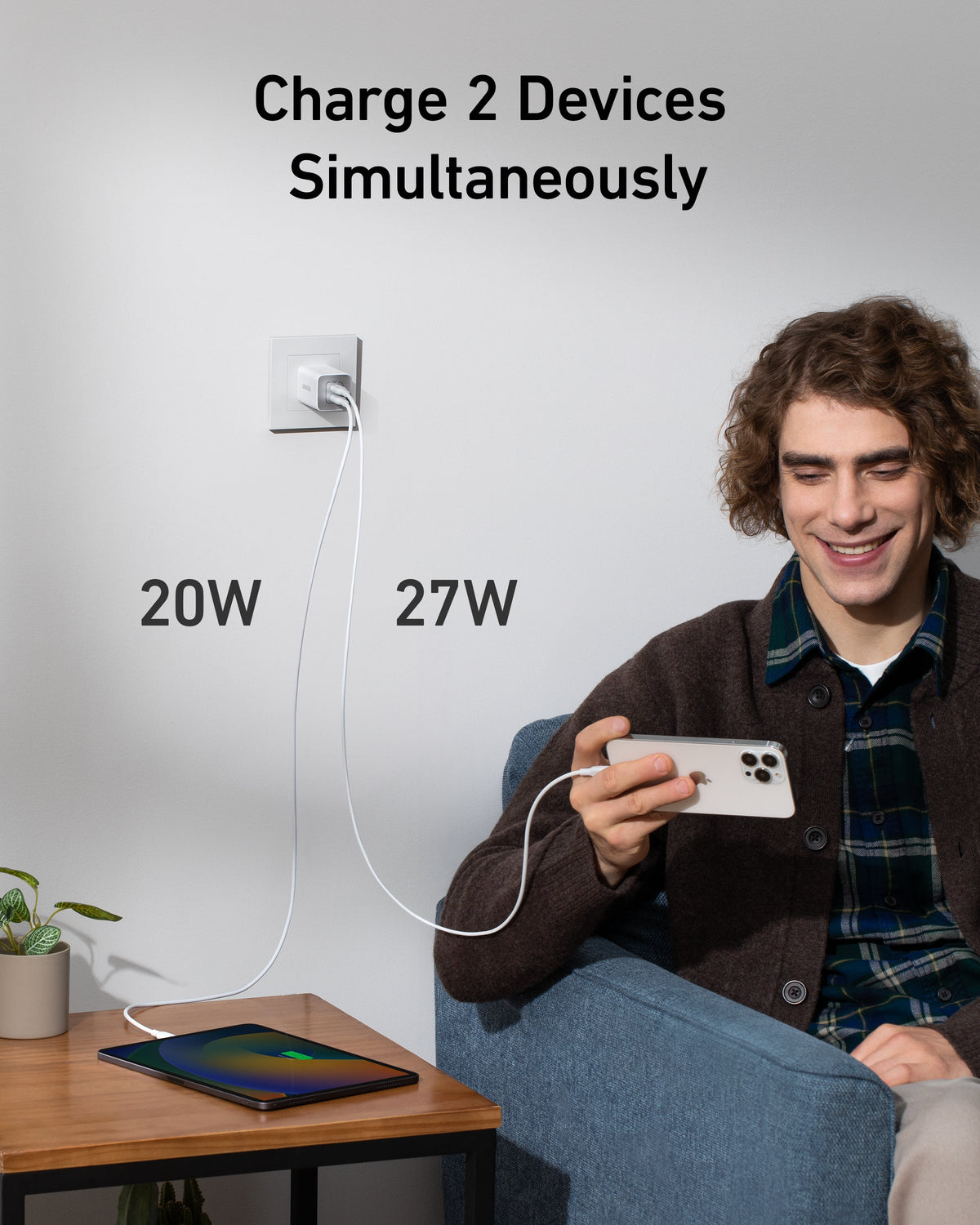 Anker 523 Nano 3 Charger (47W, 2 Ports)