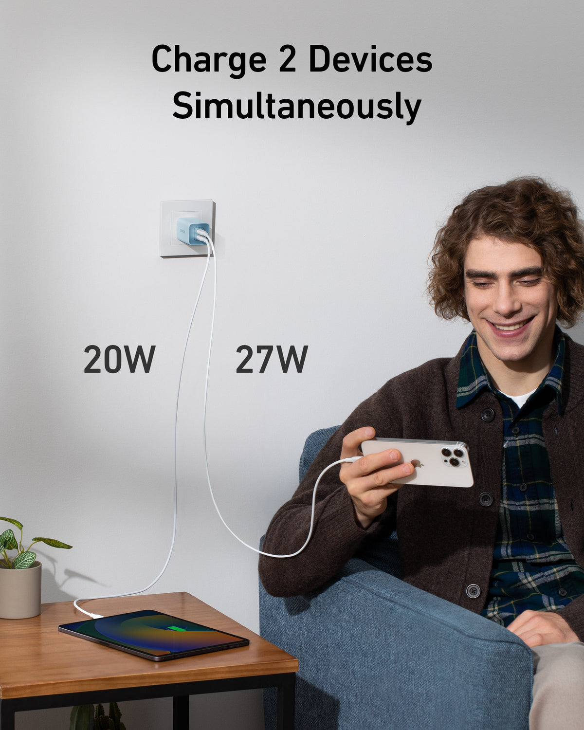 Anker 523 Nano 3 Charger (47W, 2 Ports)