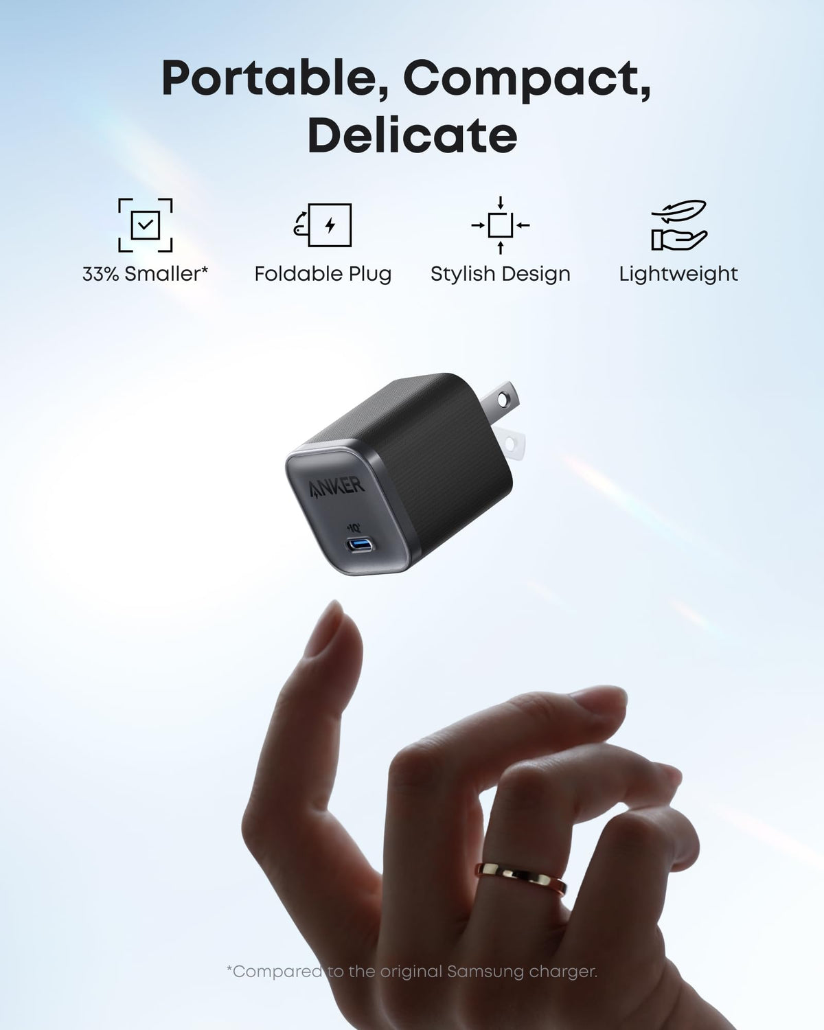 Anker Nano 45W Charger with USB-C Cable
