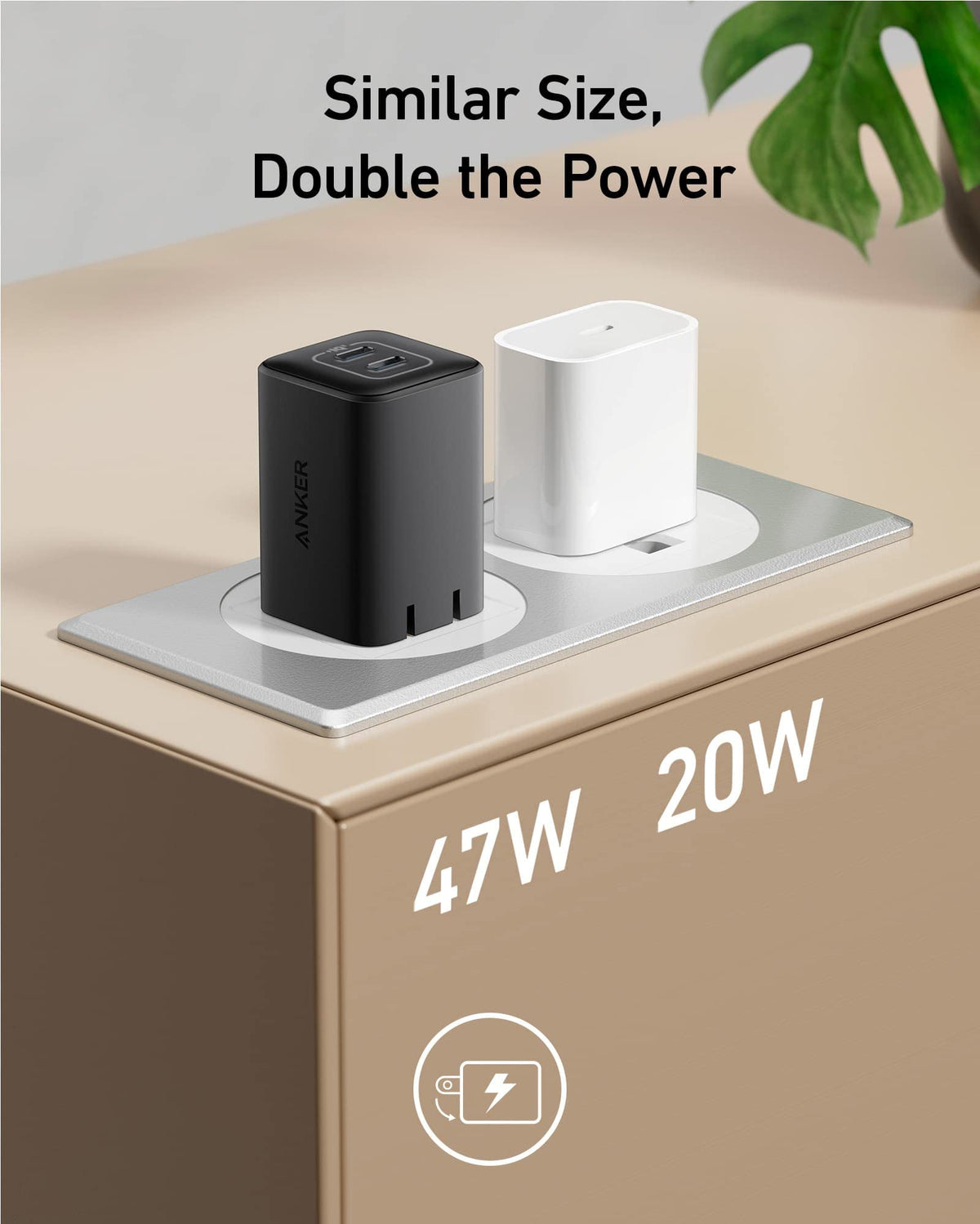 Anker 523 Nano 3 Charger (47W, 2 Ports)