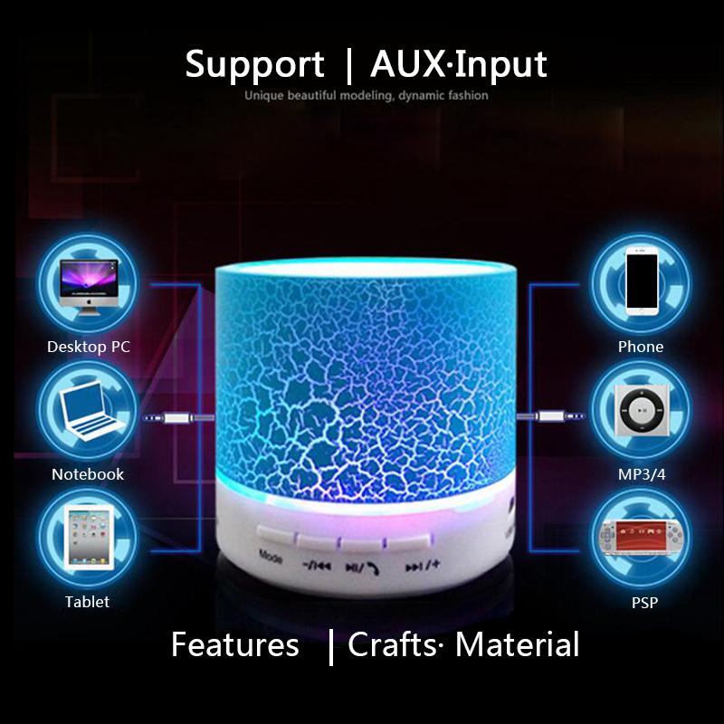A9 LED Mini Bluetooth Speaker