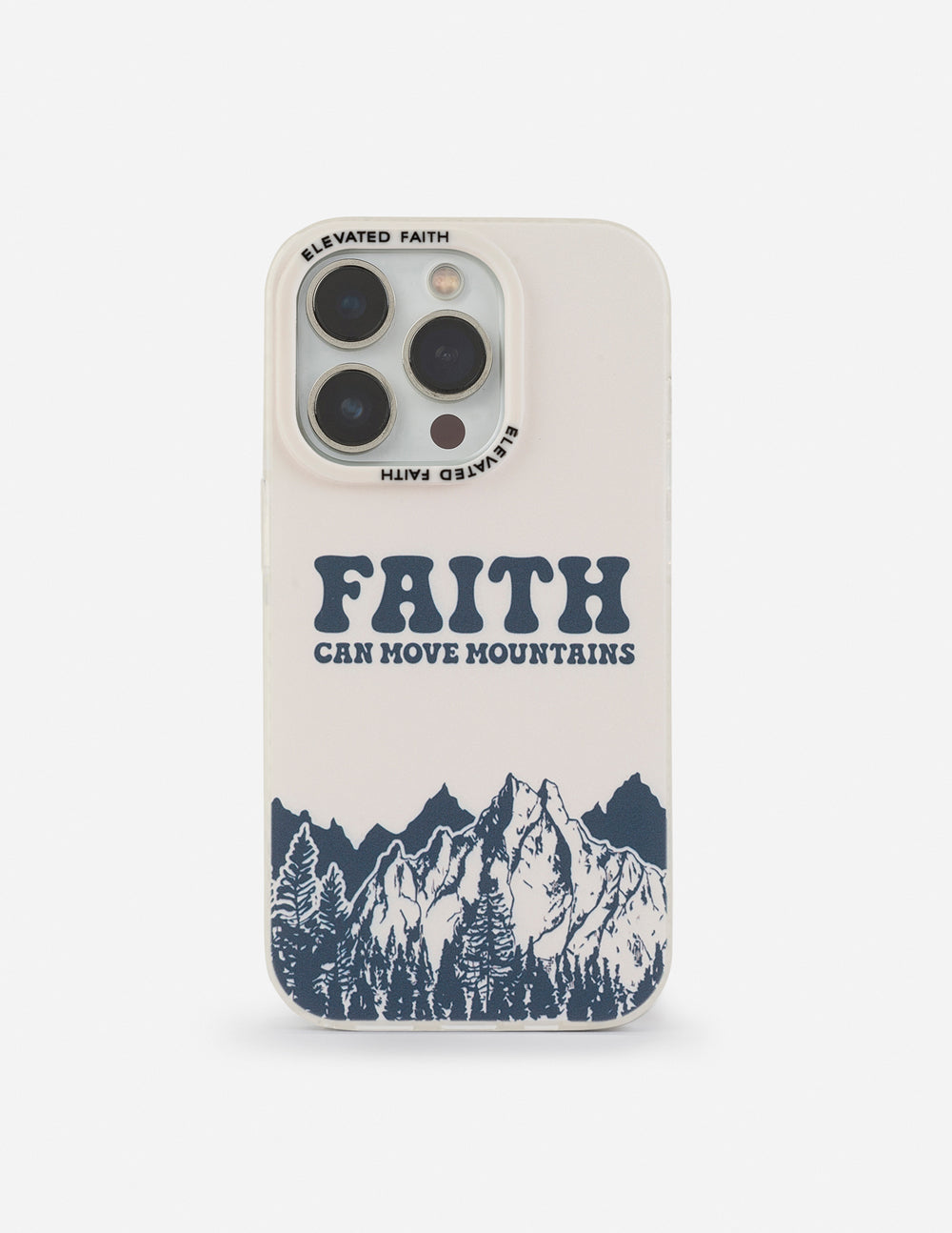Faith Can Move Mountains iPhone Case