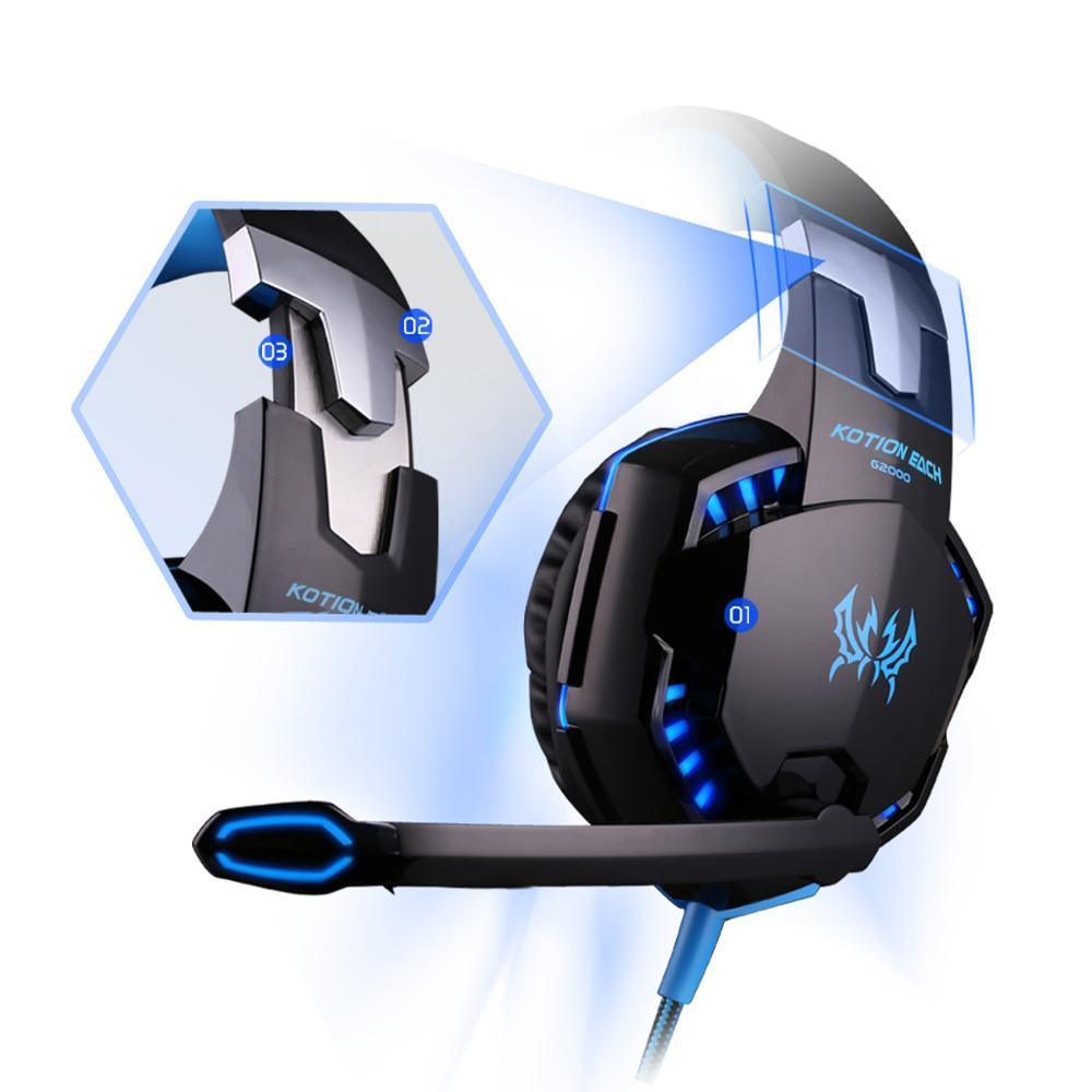 STEVVEX Headset over-ear Wired Game Earphones