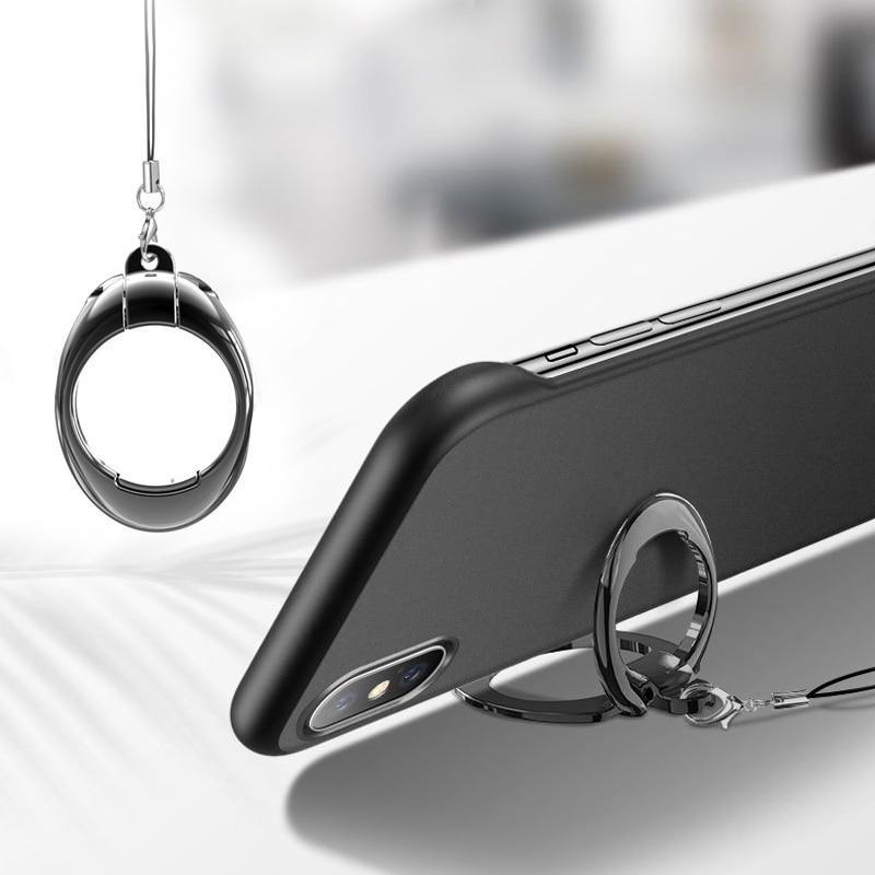 Rotating Aluminum Desk Phone Stand