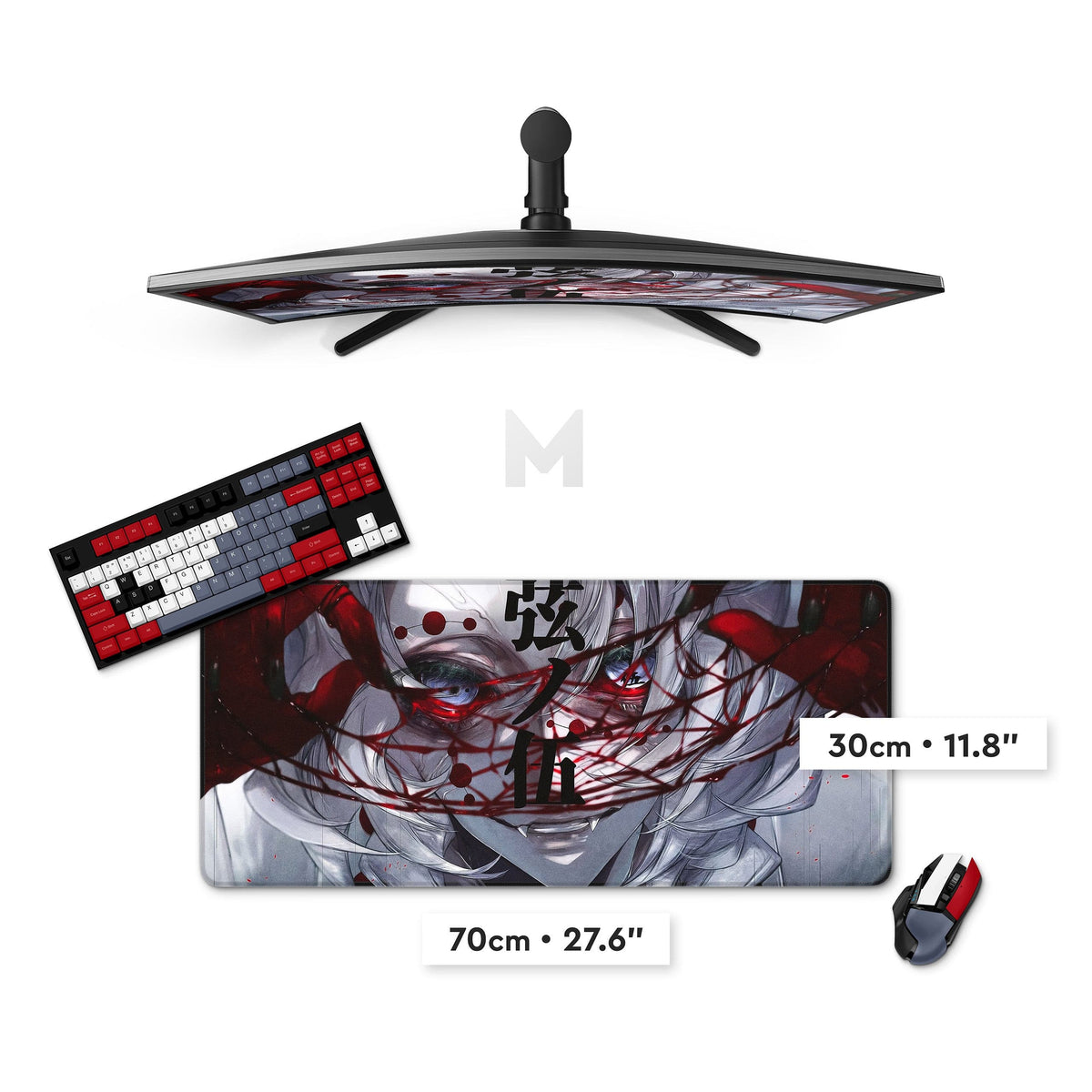 Custom Print Deskmat M (27.6" x 11.8")
