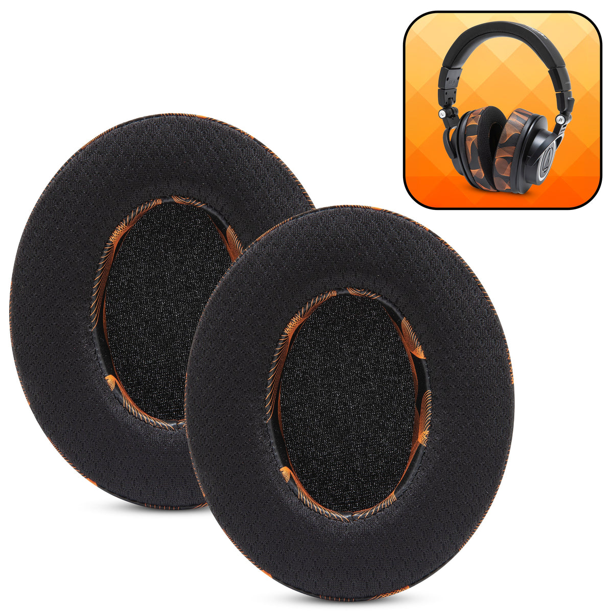 FreeZe Cooling Gel Ear Pads for ATH-M50X & Gaming Headsets