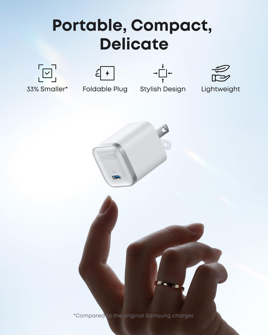 Anker Nano 45W Charger with USB-C Cable