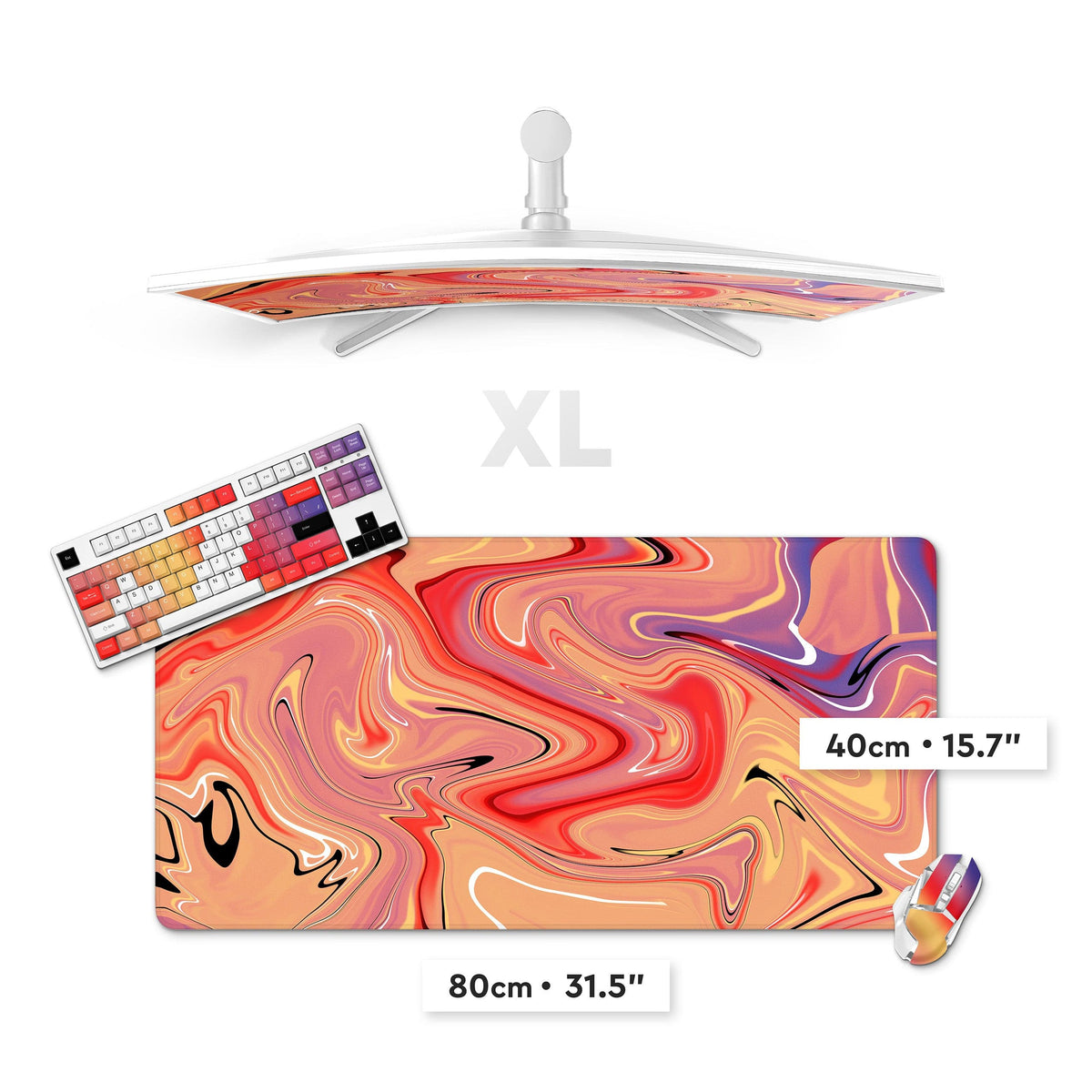 Custom Print Deskmat XL (31.5" x 15.7")