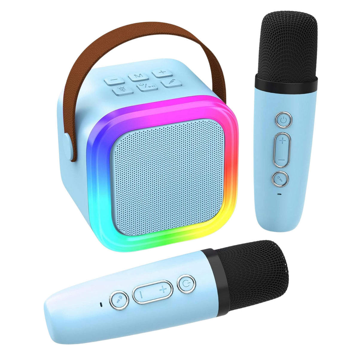 Mini Karaoke Speaker with Wireless Microphone