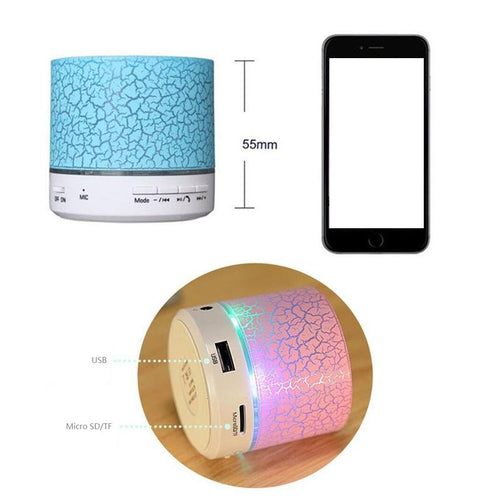 A9 LED mini Bluetooth speaker