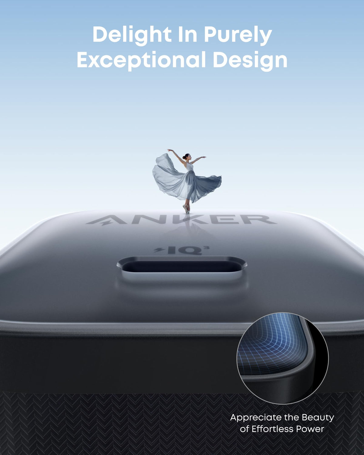 Anker Nano 45W charger with USB-C cable, view 5