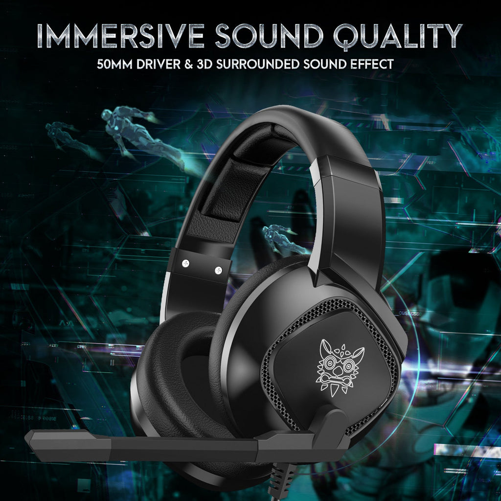 Over Ear Gaming Headset for X-box One, PS4 with a 3.5mm Jack