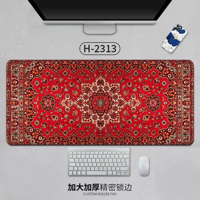 Persian rug pattern deskmat, view 8