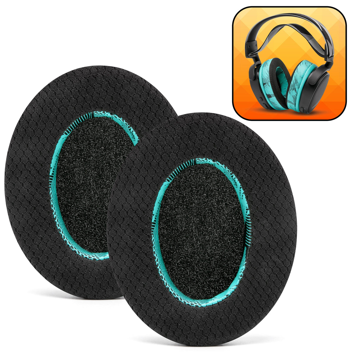 FreeZe Cooling Gel Ear Pads for ATH-M50X & Gaming Headsets