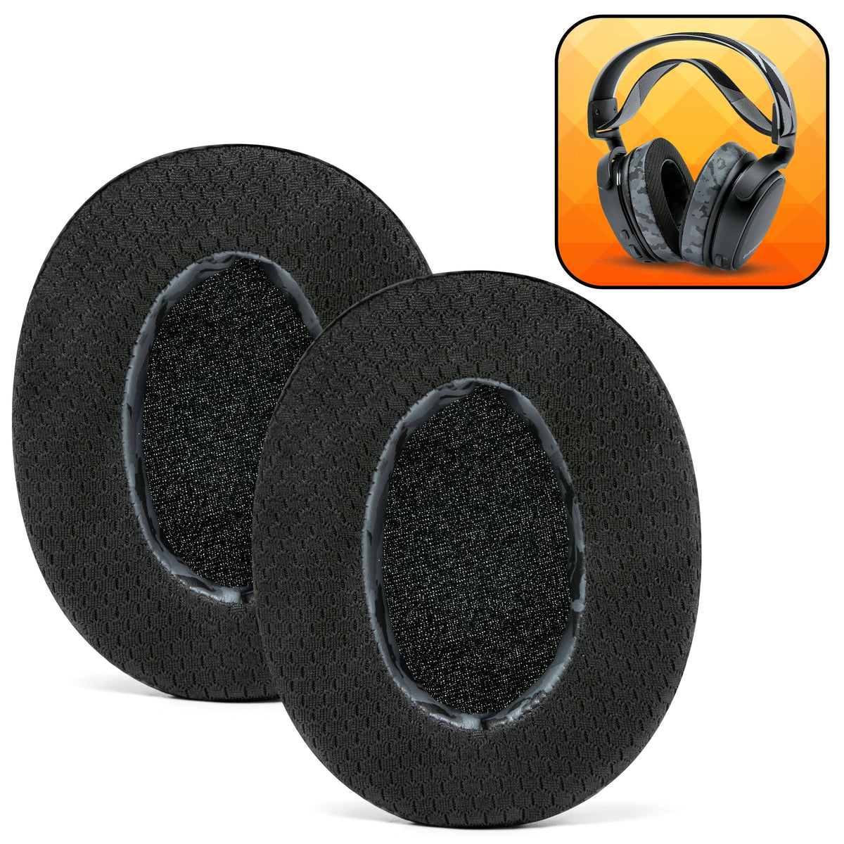 FreeZe Cooling Gel Ear Pads for ATH-M50X & Gaming Headsets