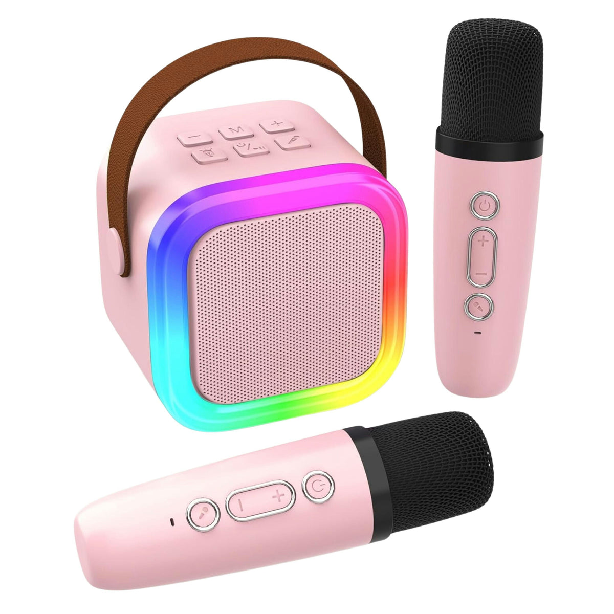 Mini Karaoke Speaker with Wireless Microphone